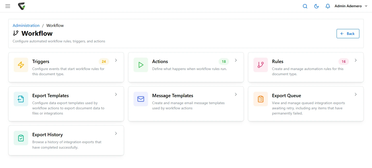 Content Central 7.6 - Workflow Hub